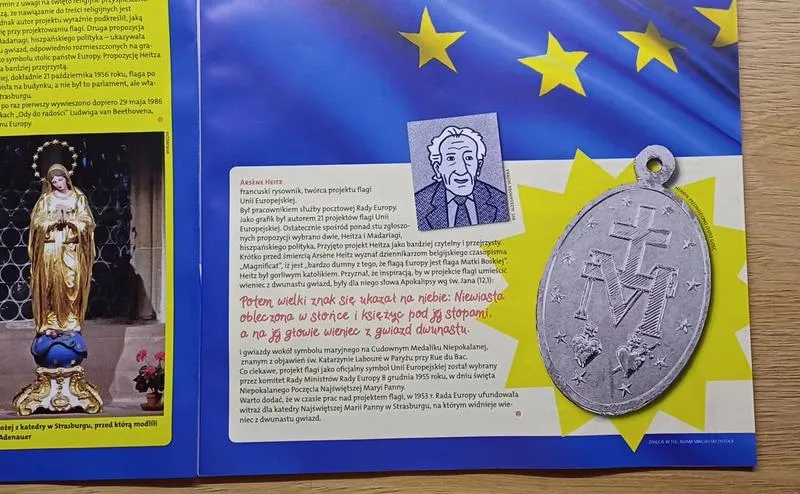 Symbolika kolorów i gwiazd UE