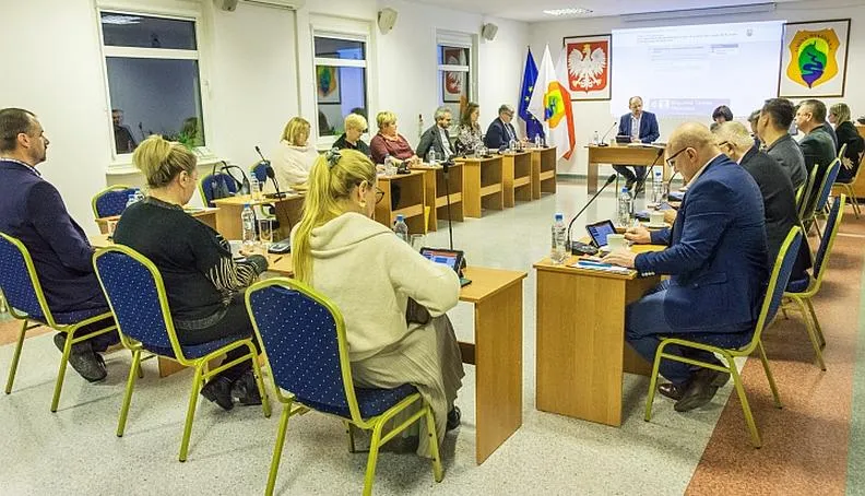 Uroczystości w radzie gminy